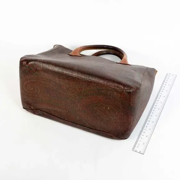 90's Etro Milano Paisley Doctor Boston Bag